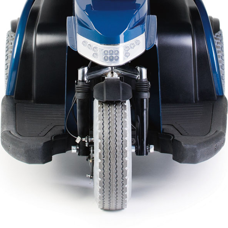 Velocidad y confort en scooter de 3 ruedas